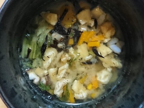 離乳食 後期 お野菜たくさん味噌汁 取り分け レシピ 作り方 By とぐち 楽天レシピ 離乳食 後期 お野菜たくさん味噌汁 取り分け レシピ 作り方 By とぐち 楽天レシピ